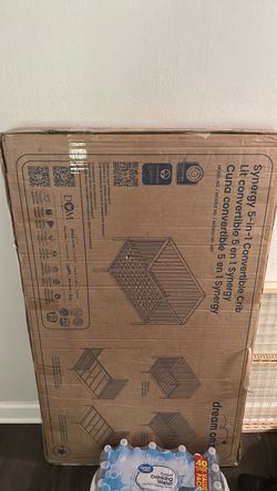 Brand new white baby crib
