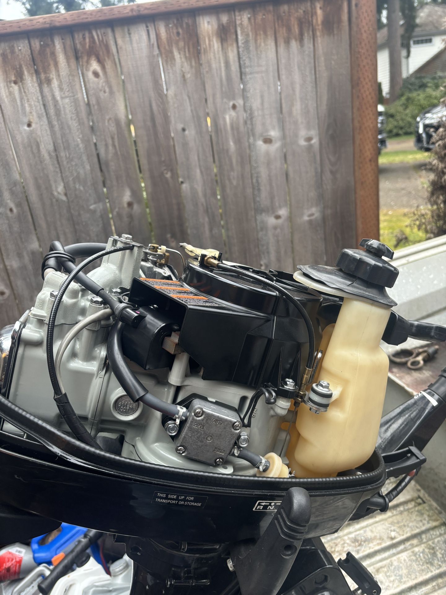 Brand new four stroke suzuki
