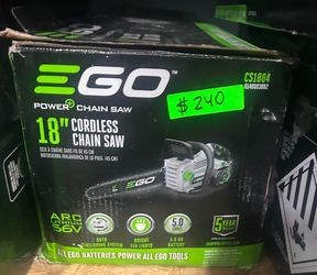 Ego 18in Cordless Chainsaw