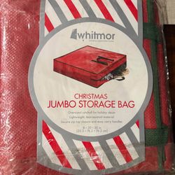 Christmas Jumbo Storage Bag. New in Original packaging. 