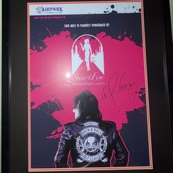 Alice Cooper Signed  "Rock & Roll Golf Classic"  Poster