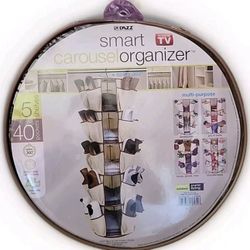Brand New Spins 360* Smart Carousel 5-tier/40-pockets Organizer (still sealed !)