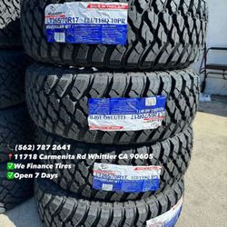 LT265/70R17 Atlander Roverclaw M/T New Set of Tires Installed and Balanced Set de Llantas Nuevas Instaladas y Balanceadas
