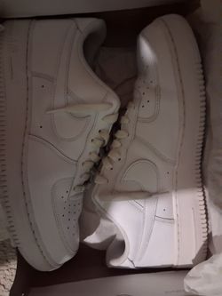 White Air Force 1s (Men) size 11