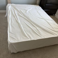 Full Size Box Spring With Wheels