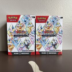 Pokemon Prismatic Evolution Booster Bundles 