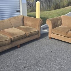 Sofa & lovesofa set (DELIVER OPTION)