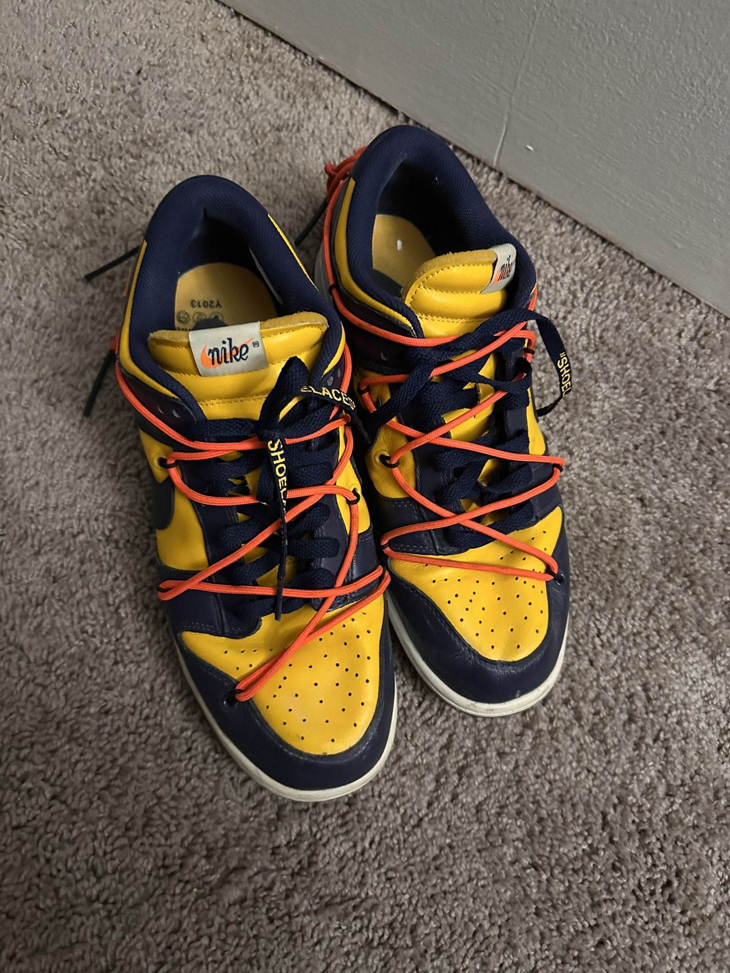 Off White Dunks Sz 11