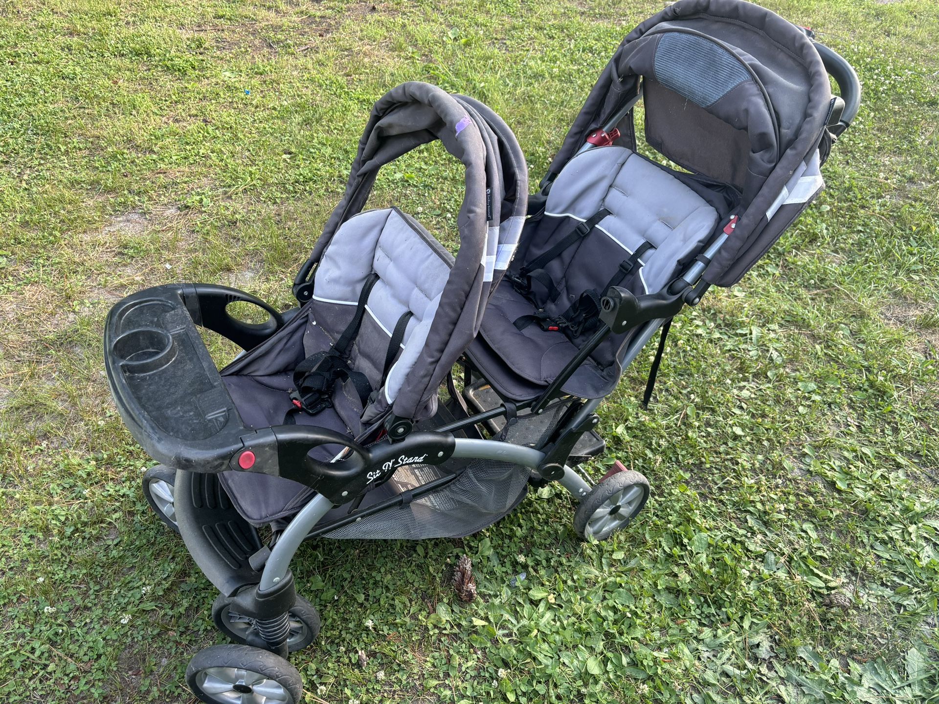 Twin Sit And Stand Stroller