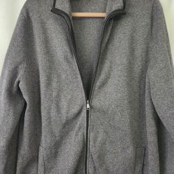 Mens Zip Sweater Jacket
