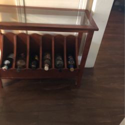 Glass Wine table (is Small Not Tall) 35$