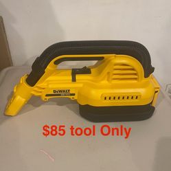 Dewalt Vacuum 20v. $85 Firm Price Tool Only