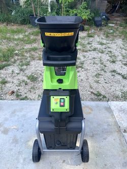 Earthwise Power Tools Corded Chipper Shredder (GS70015)