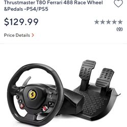 ThrustMaster T80 Steering Wheel 