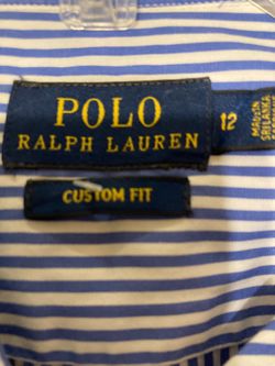 $15- Boy’s Polo Ralph Lauren Custom Fit Striped Shirt