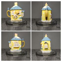 February Mini Tea Pot Figurine Precious Moments — Good Condition
