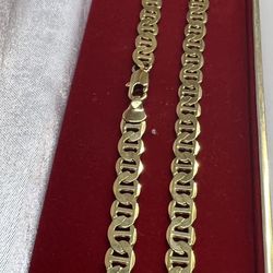 ‼️Women Anklet‼️18k Gold Filled Mariner Links Anklet Available In Different Sizes 