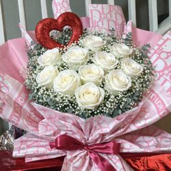 Roses Bouquet Valentines 