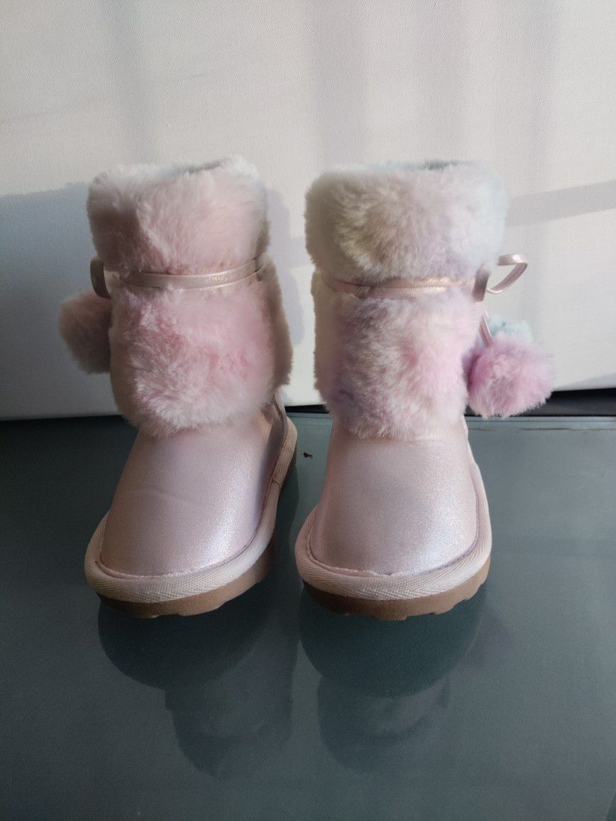 Baby Boots Pink 