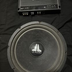 Rockford Fosgate Amp and JL audio 12” sub