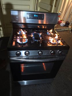 Sansung Stove  works well