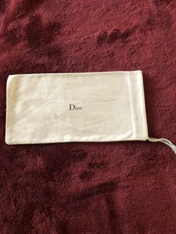 Dior eyeglass pouch
