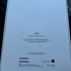 Apple iPad 9th Generation Wi-Fi 64GB 