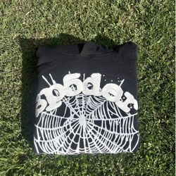 Og White & Black spider Hoodie