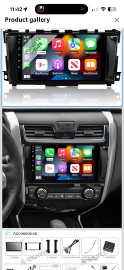 Car Stereo Radio for Nissan Altima V L33 2013-2017 Navigation GPS Unit Upgrade,8Core 4G+64G Android with Wireless Carplay,Android Auto,SWC,DSP,1280x72