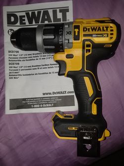 DeWalt XR DCB 796 brushless hammer drill tool only