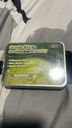 Green Glow putty toy