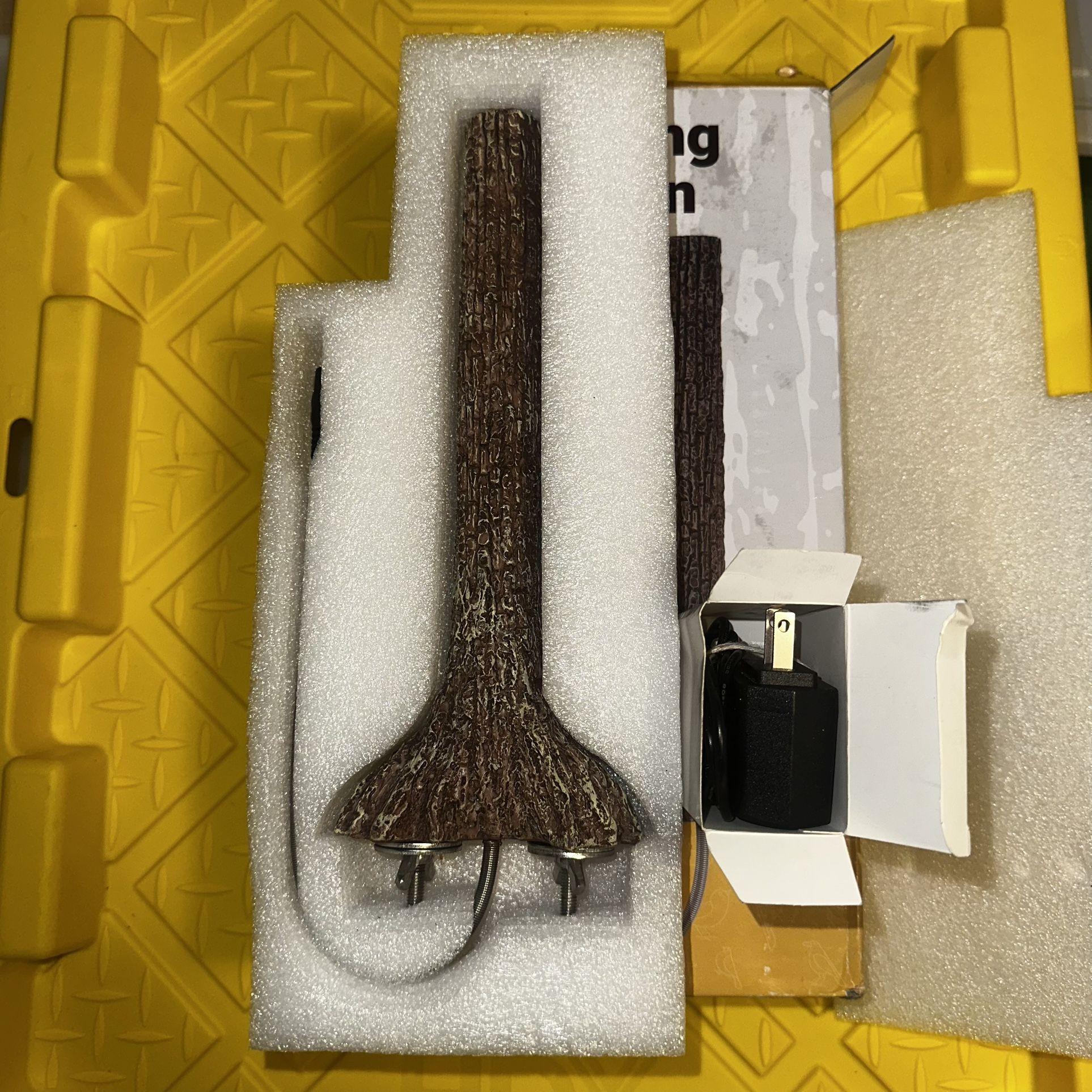 Artificial Branch Heated Bird Perch Foot Warming Tree Branch