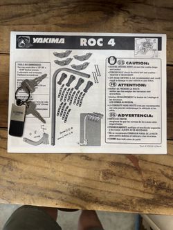 Yakima ROC 4 Bike Hitch Mount Bike Rack