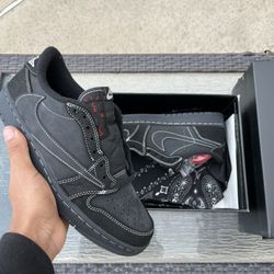 Jordan Air Jordan 1 Low OG SP Travis Scott Black Phantom