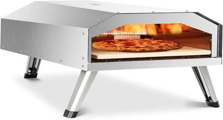 Brand new Gas Pizza Oven, 12 inch Portable Stainless Steel Propane Pizza Oven