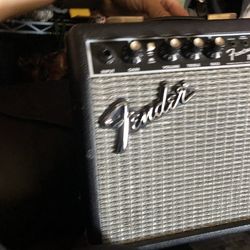 Fender amp guitar frontman10g