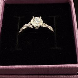 Moissanite Diamond Ring