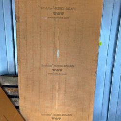 Schluter Kerdi Board brand new