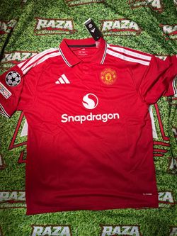 Manchester United 26/27Snapdragon Home Jersey Size XXXL -XXXXL