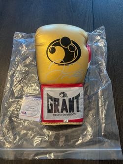 Floyd Mayweather jr Signed Glove