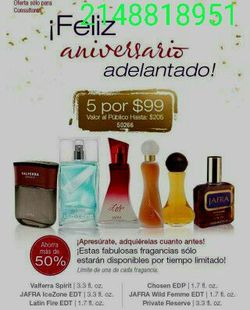 Lo mejor que te ofrece jafra Super especiales aprovecha!!! $