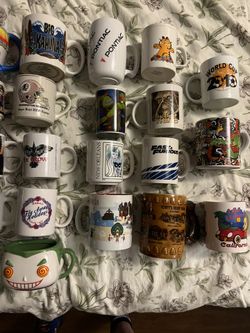 Lot Of Rare Vintage Coffee Mugs