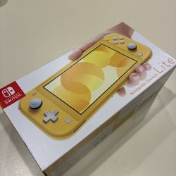 New Nintendo Switch Lite – Yellow Edition