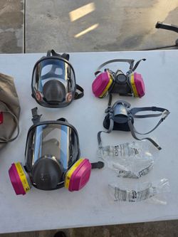 3M Respirator Mask Lot – Full & Half Face
