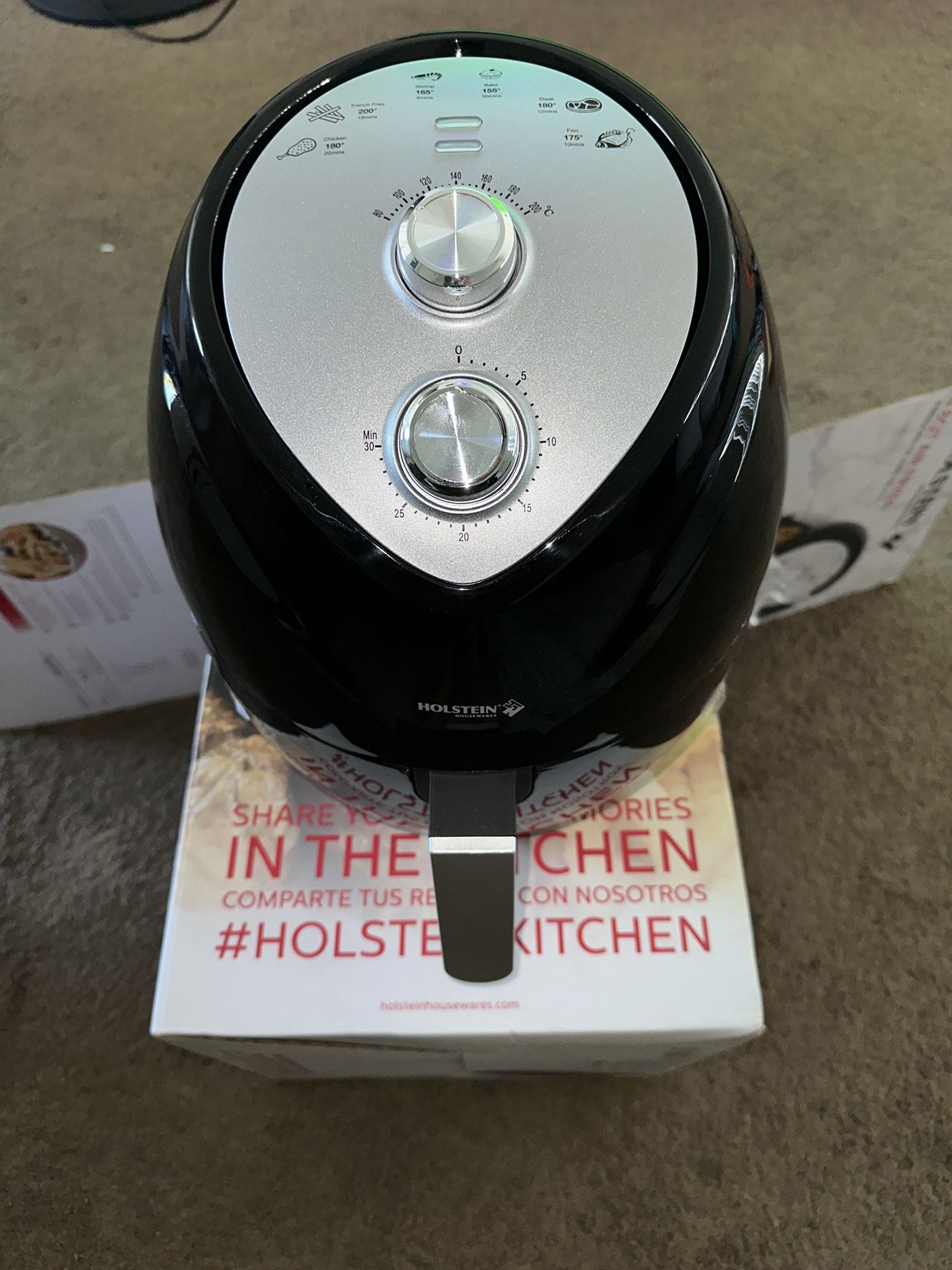 Holstein 4.8 QT Air Fryer