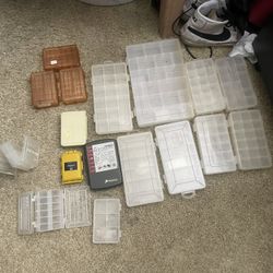 Fishing Tackle Bag And Containers
