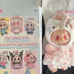 The Monsters x Hello Kitty Labubu Hello kitty 
