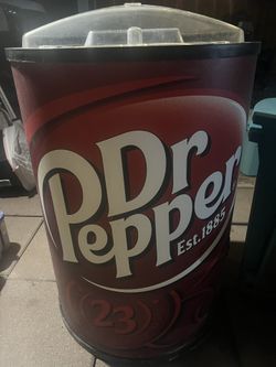 Dr. Pepper Cooler With Wheels