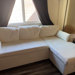 Sectional Sofa Pullout Couch With Storage