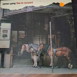 James Gang Live In Concert Vinyl Record